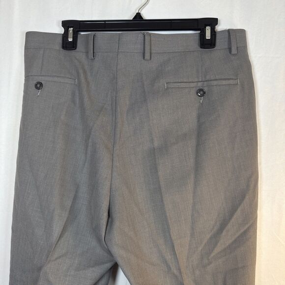 Lauren Ralph Lauren Mens Classic Fit Grey Dress Pants Size 34 X 32 Preowned - Picture 10 of 16
